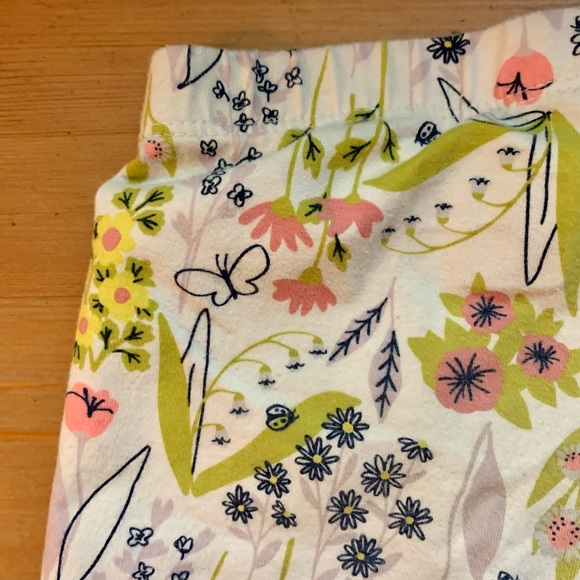 Cat and Jack Girls Capri Leggings - Picture 2 of 6